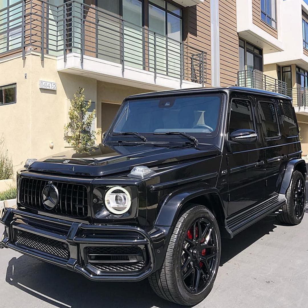 Black Vinyl Wraps For Mercedes Benz G63