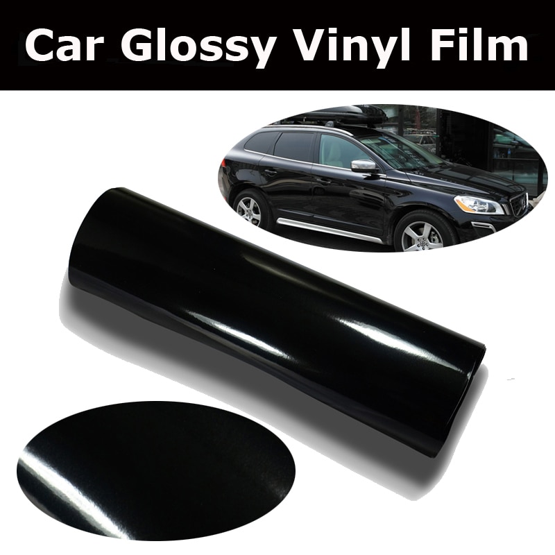 Gloss Black Vinyl Wraps