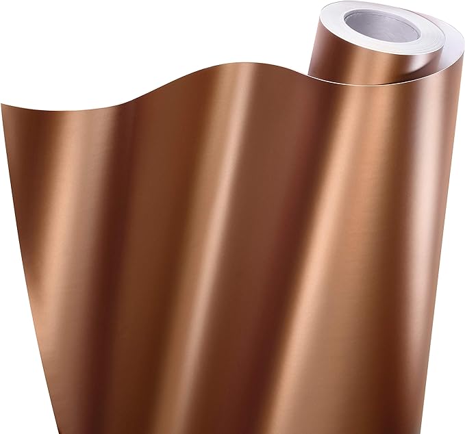 Metallic Gloss Copper Vinyl Wrap